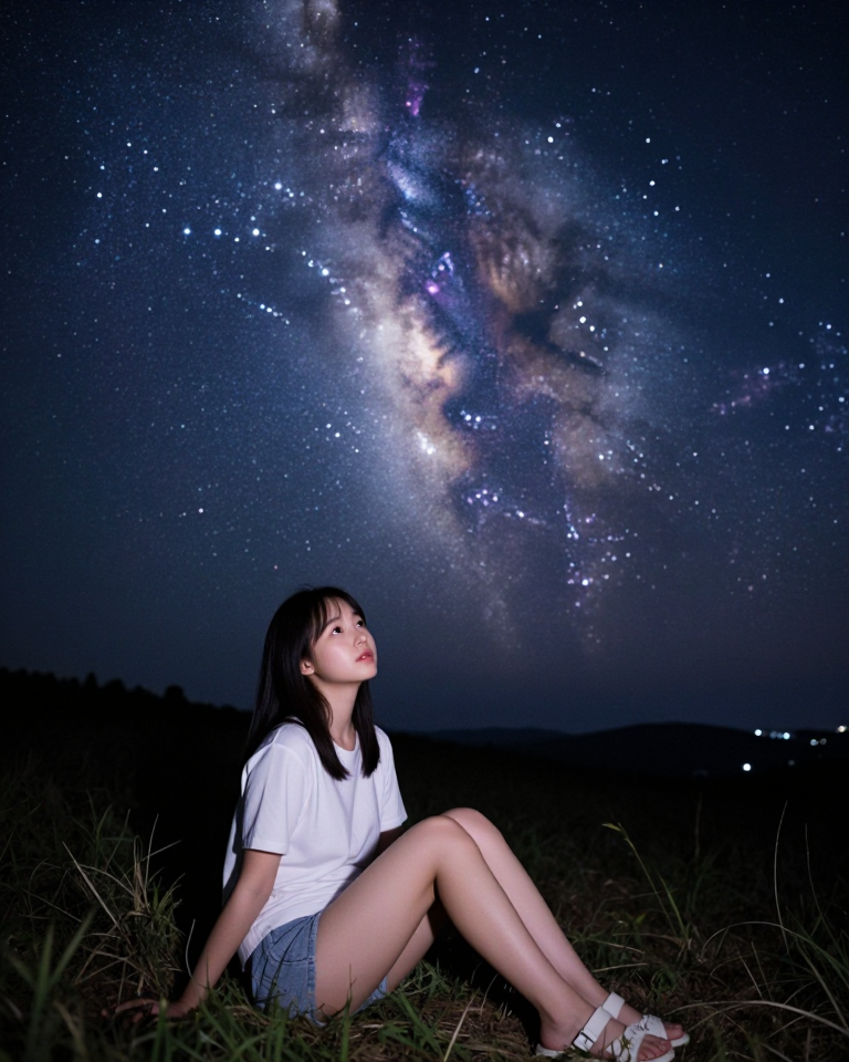 별이 쏟아지는 밤