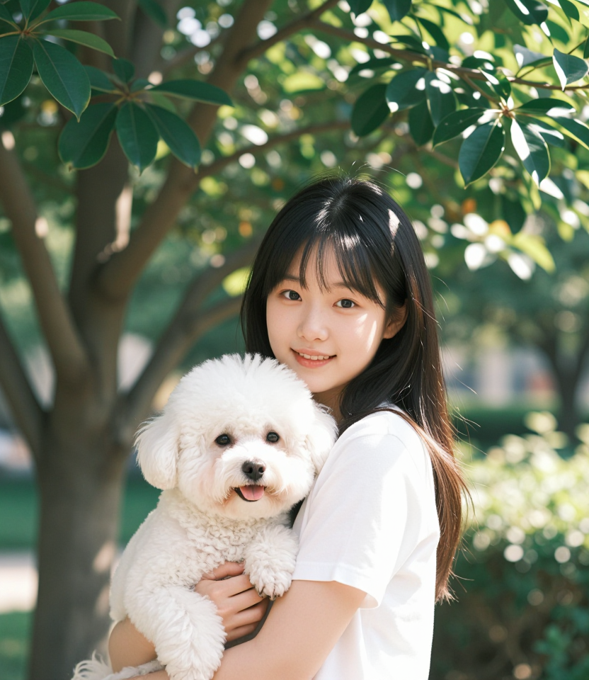 여름날의 따스한 포옹