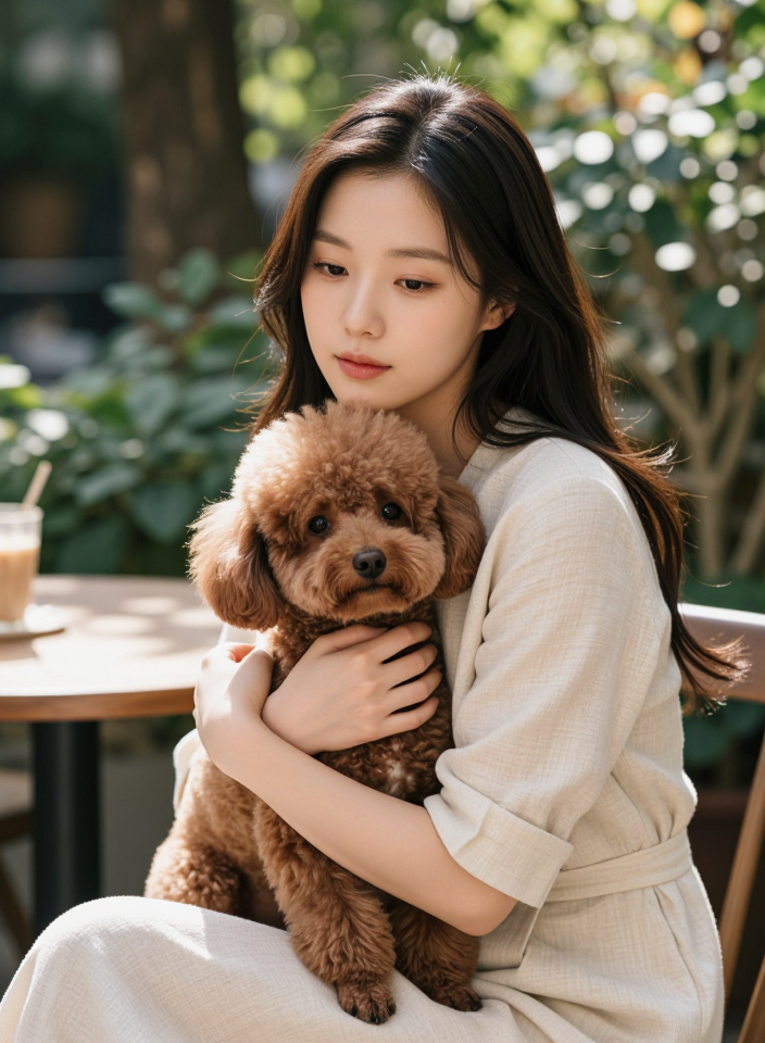 오후의 햇살과 친구