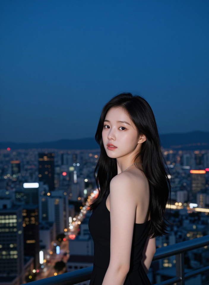 도시의 푸른 시간