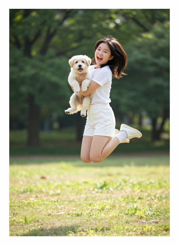 깜짝 놀란 순간